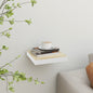 Scaffali A Parete 2 Pz 90X23,5X3,8 Cm In Mdf Rovere E Bianco