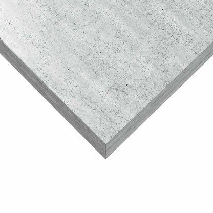 Scaffali A Parete 2 Pz 90X23,5X3,8 Cm In Mdf Grigio Cemento