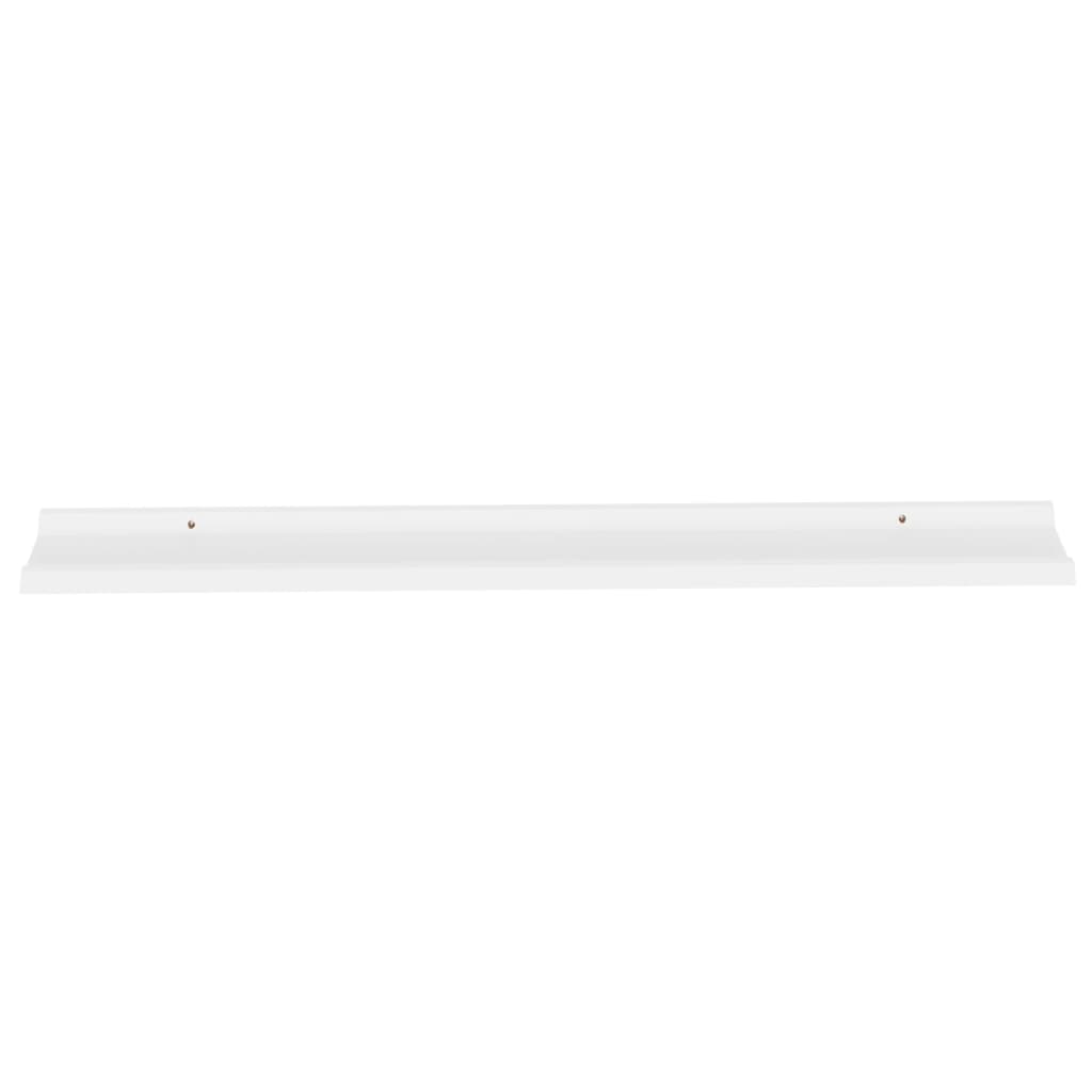 Mensole Da Parete 2 Pz Bianche Bianco