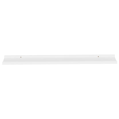 Mensole Da Parete 2 Pz Bianche Bianco