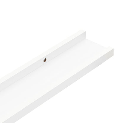 Mensole Da Parete 2 Pz Bianche Bianco
