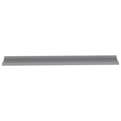 Mensole Da Parete 4 Pz Grigie Grigio