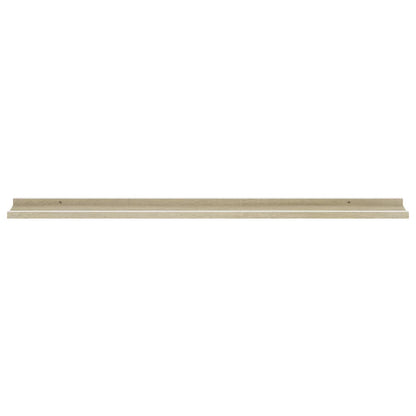 Mensole Da Parete 2 Pz Bianco E Rovere Sonoma