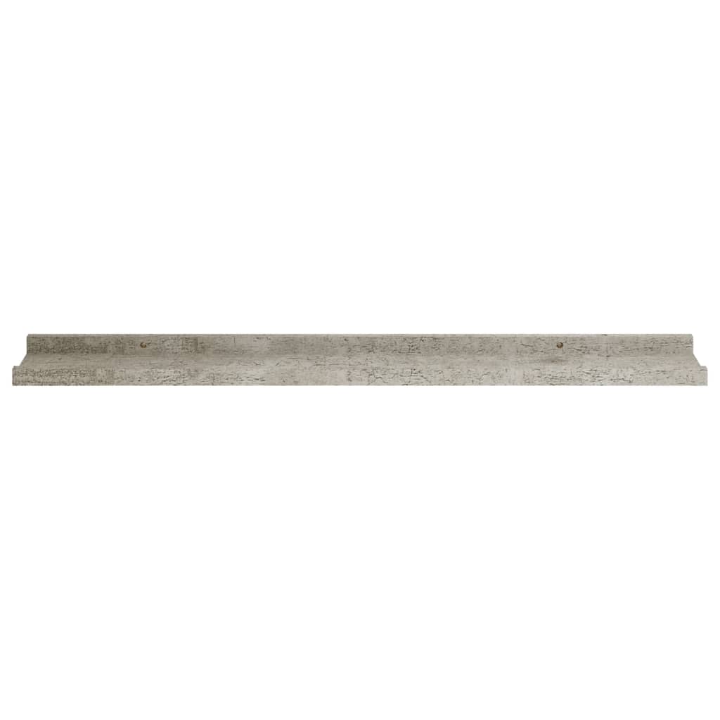 Mensole Da Parete 4 Pz Grigio Cemento