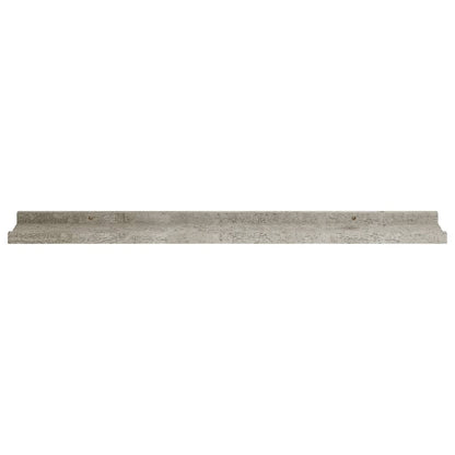 Mensole Da Parete 4 Pz Grigio Cemento