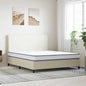Materasso  Materasso Bianco 200 X 160 X 17 Cm Schiuma Pu