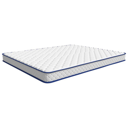 Materasso  Materasso Bianco 200 X 160 X 17 Cm Schiuma Pu