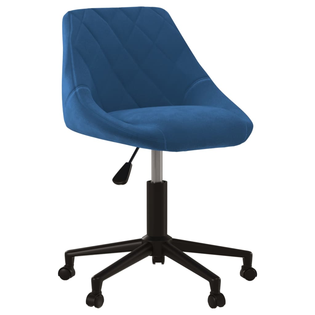 Sedia Girevole Da Ufficio In Velluto