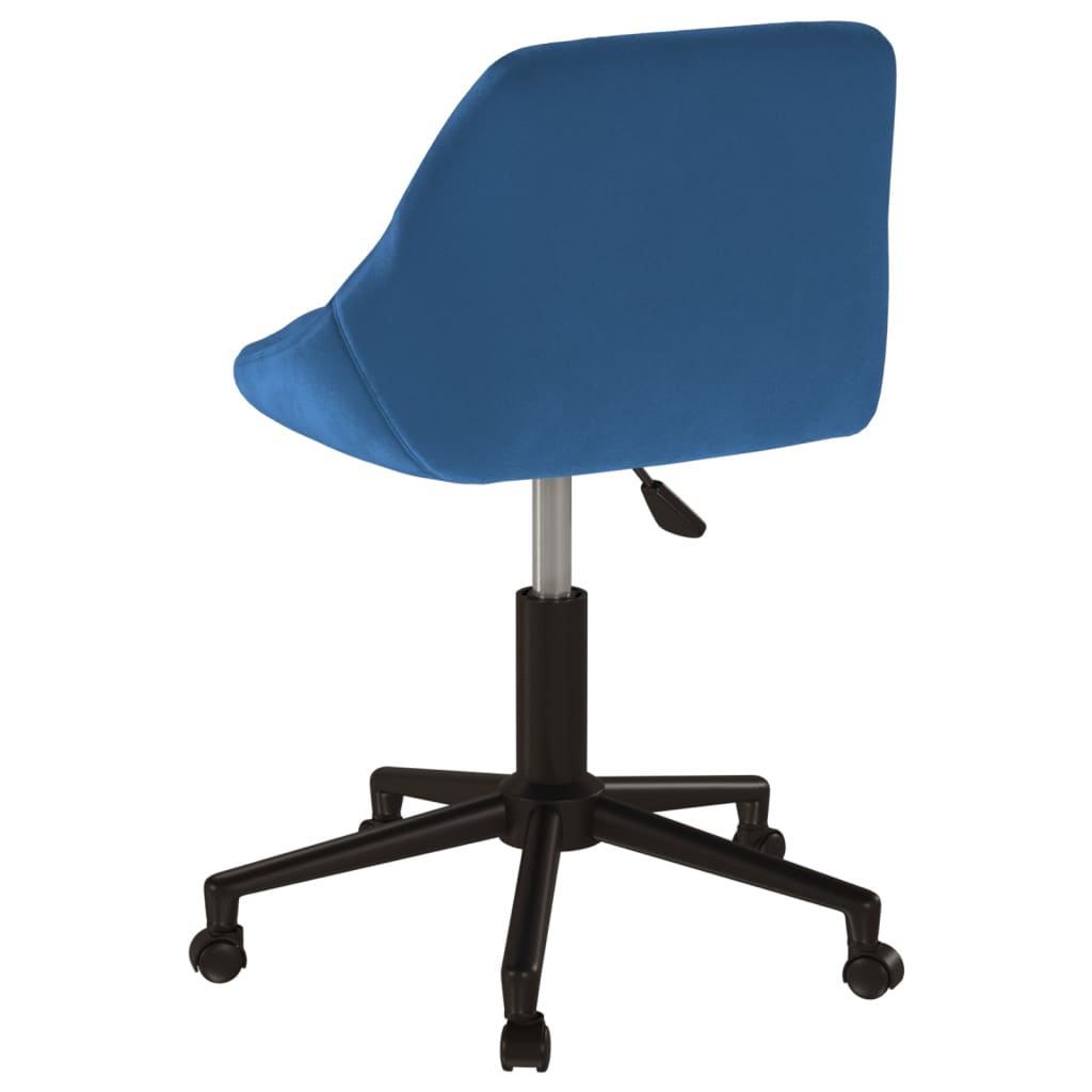 Sedia Girevole Da Ufficio In Velluto