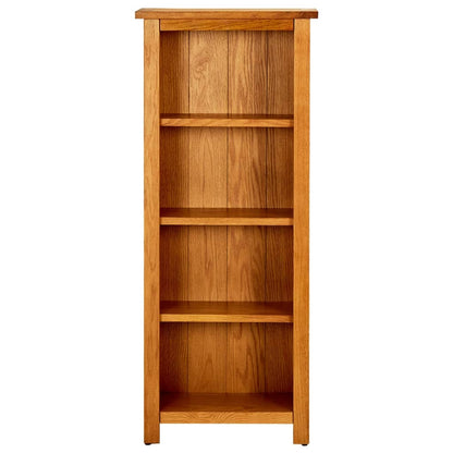 Libreria A 6 Ripiani In Legno Massello Di Rovere