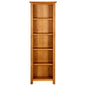 Libreria A 6 Ripiani In Legno Massello Di Rovere