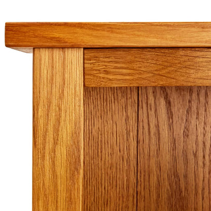 Libreria A 6 Ripiani In Legno Massello Di Rovere