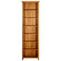 Libreria A 6 Ripiani In Legno Massello Di Rovere