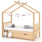 Giroletto Per Bambini Con Cassetto Legno Pino