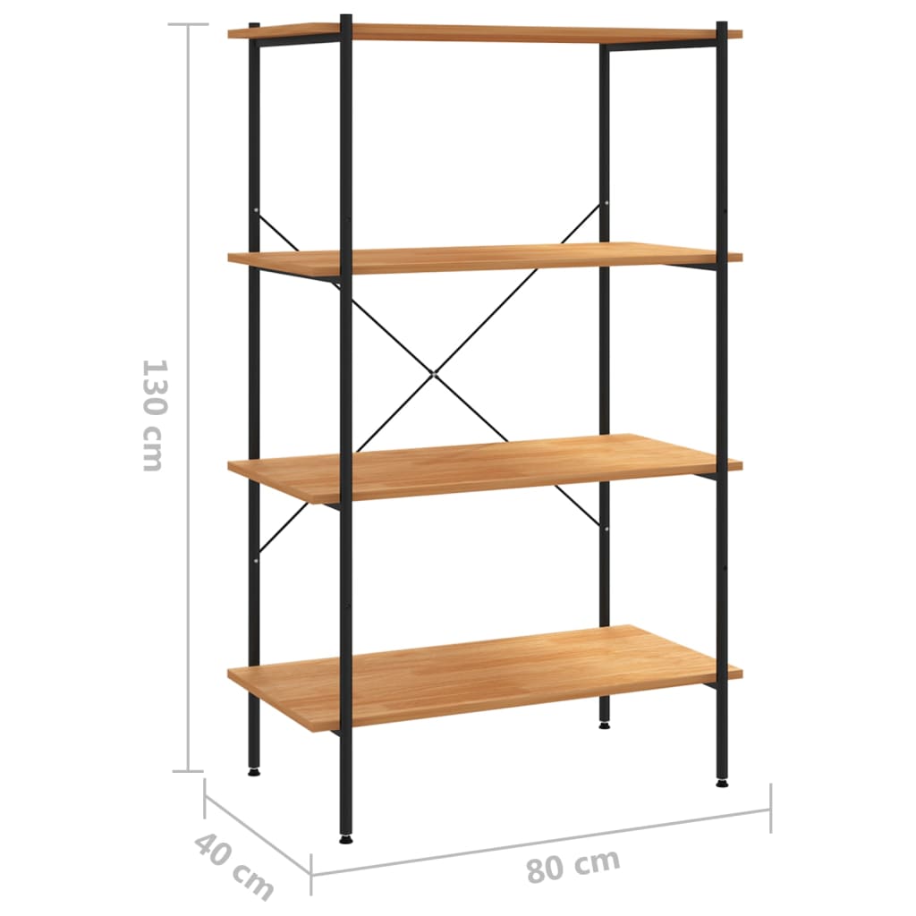 Scaffale Con 4 Mensole 80X40X