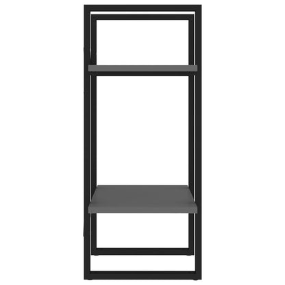 Libreria A 2 Ripiani Grigia 40X30X In Grigio