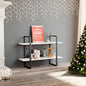 Libreria A 4 Ripiani Bianca 100X30X In Bianco