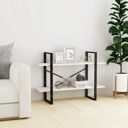 Libreria A 4 Ripiani Bianca 100X30X In Bianco