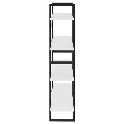 Libreria A 4 Ripiani Bianca 100X30X In Bianco