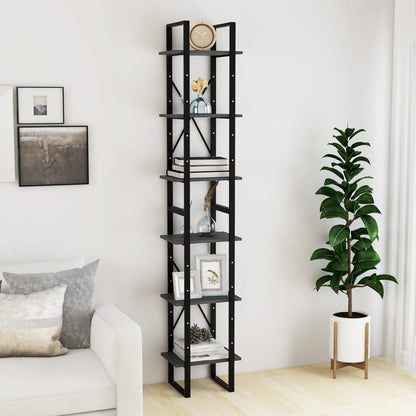 Libreria A 3 Ripiani Grigia 40X30X In Grigio
