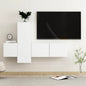 Mobili Tv A Parete 3 Pz In Legno Multistrato