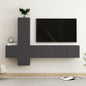 Mobili Tv A Parete 3 Pz In Legno Multistrato