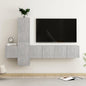 Mobili Tv A Parete 3 Pz In Legno Multistrato
