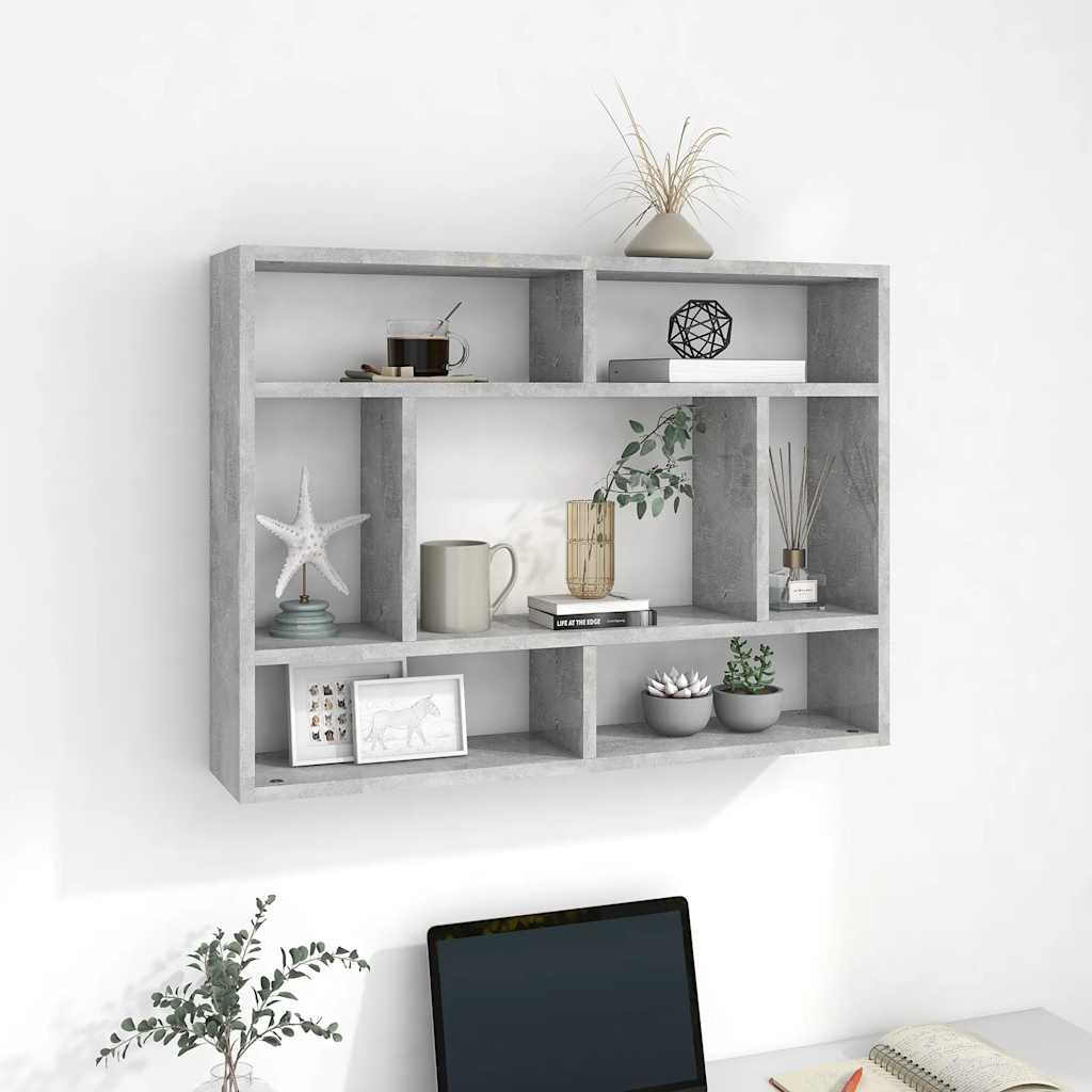 Scaffale A Parete 75X16X55 Cm Legno Multistrato