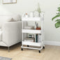 Carrello A 3 Livelli 43X34X79 Cm In Acciaio