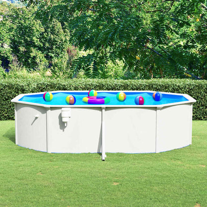 Piscina Con Pompa Filtro A Sabbia E Scaletta