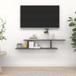 Scaffale Tv Parete 125X18X23 Cm Legno Multistrato