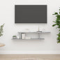 Scaffale Tv Parete 125X18X23 Cm Legno Multistrato