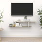 Scaffale Tv Parete 125X18X23 Cm Legno Multistrato