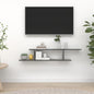 Scaffale Tv Parete 125X18X23 Cm Legno Multistrato