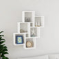 Mensola A Muro A Cubo Artigianale 78X15X93 Cm Legno Multistrato
