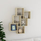 Mensola A Muro A Cubo Artigianale 78X15X93 Cm Legno Multistrato