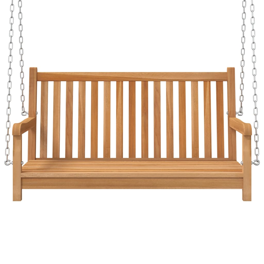 Dondolo Da Giardino In Legno Massello Di Teak