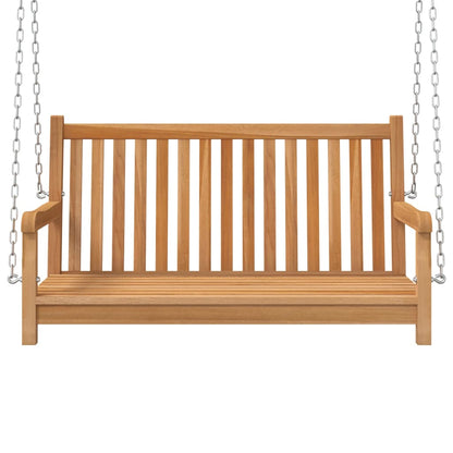 Dondolo Da Giardino In Legno Massello Di Teak
