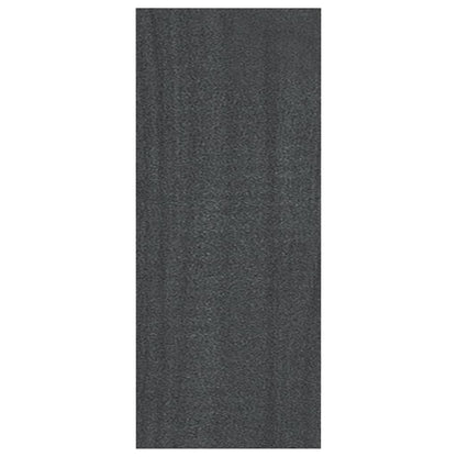 Libreria Grigia 40X30X71,5 Cm In Legno Massello Di Pino Grigio