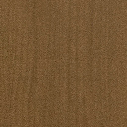 Libreria/Divisorio Ambra 40X30X167,5 Cm In Massello Di Pino Marrone Ambrato