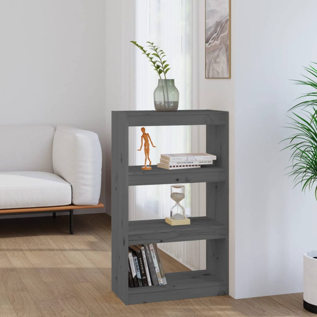 Libreria/Divisorio Ambra 60X30X103,5 Cm Legno Massello Di Pino