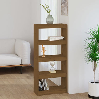 Libreria/Divisorio Ambra 60X30X103,5 Cm Legno Massello Di Pino