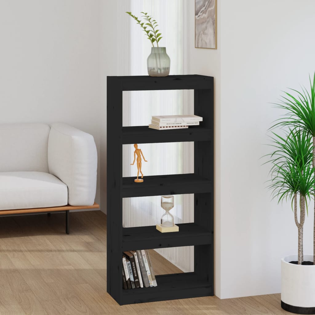Libreria/Divisorio Ambra 60X30X103,5 Cm Legno Massello Di Pino