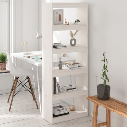 Libreria/Divisorio Ambra 60X30X103,5 Cm Legno Massello Di Pino