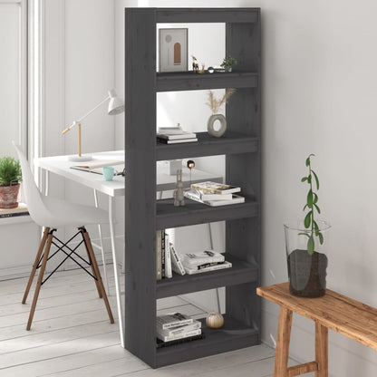 Libreria/Divisorio Ambra 60X30X103,5 Cm Legno Massello Di Pino