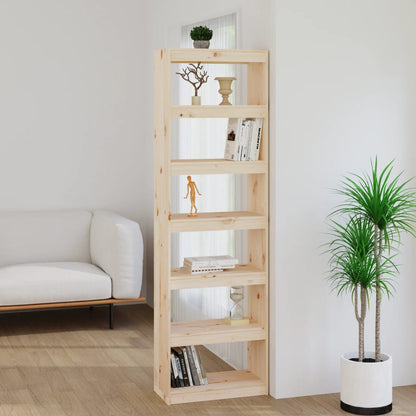 Libreria/Divisorio Ambra 60X30X103,5 Cm Legno Massello Di Pino