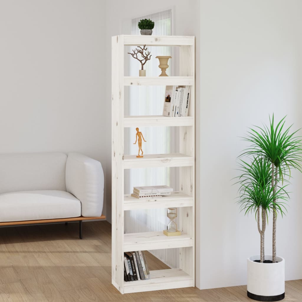 Libreria/Divisorio Ambra 60X30X103,5 Cm Legno Massello Di Pino