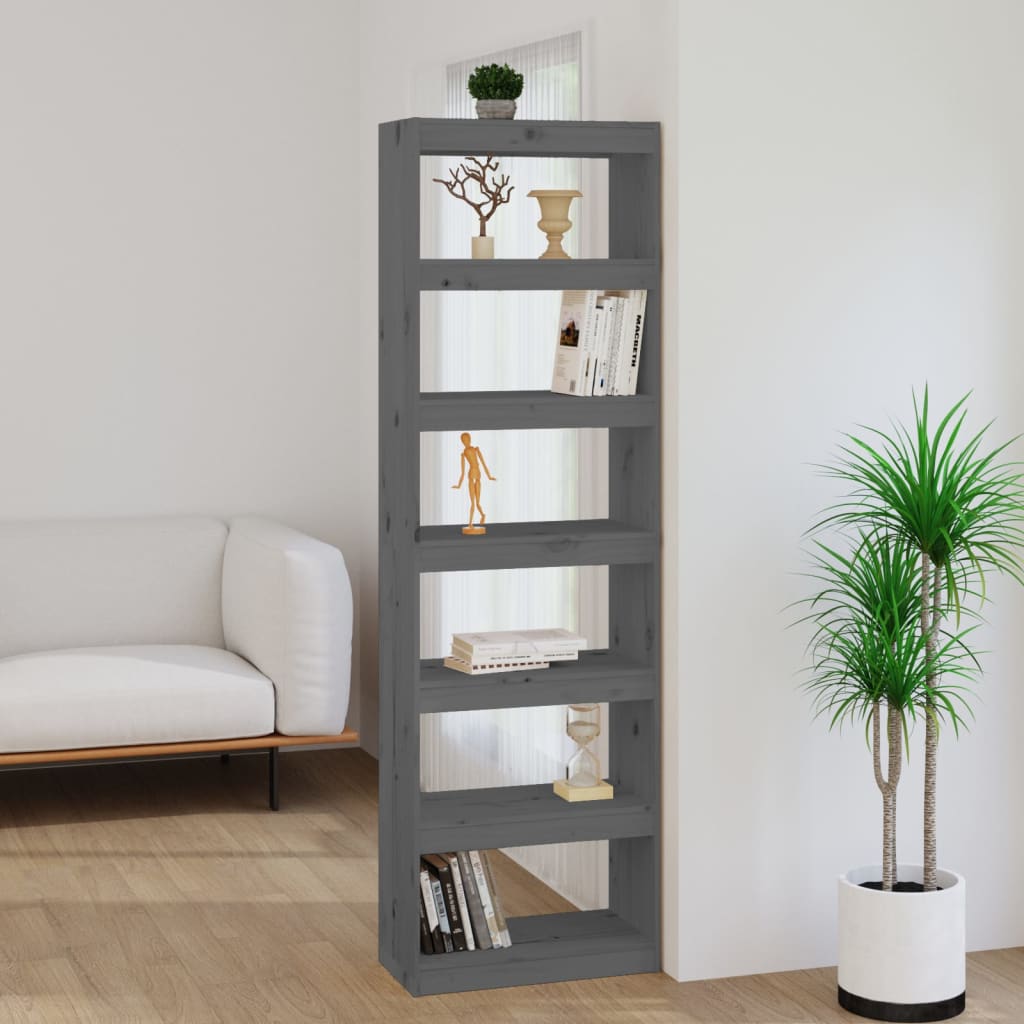 Libreria/Divisorio Ambra 60X30X103,5 Cm Legno Massello Di Pino