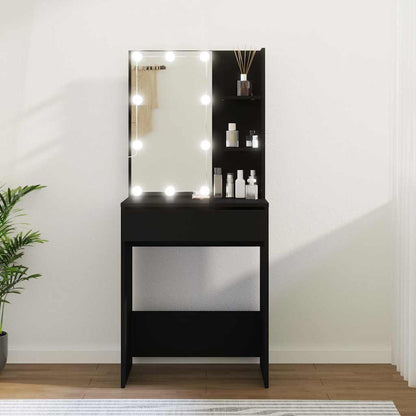 Tavolo Da Trucco 60 X 40 X 140 Cm Legno Multistrato