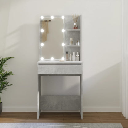 Tavolo Da Trucco 60 X 40 X 140 Cm Legno Multistrato